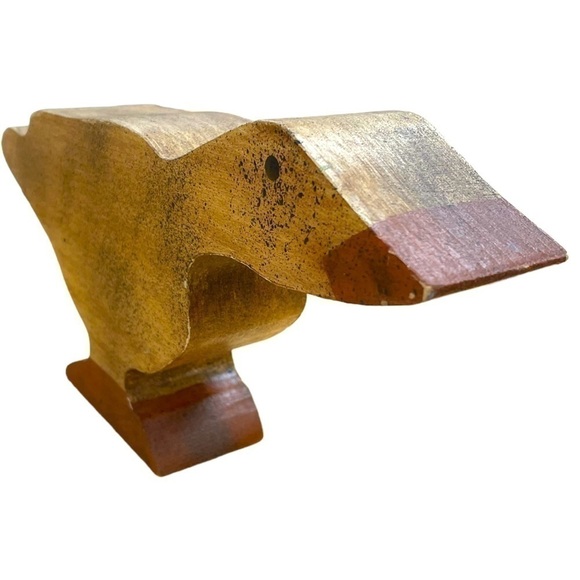 Primitive wooden duck, 5x9x2 inches - Picture 5 of 6